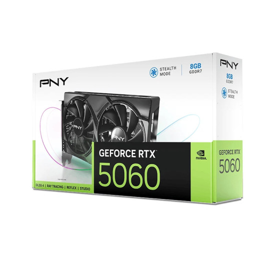PNY NVIDIA GeForce RTX™ 5060 8GB GDDR7 128-bit Dual Fan