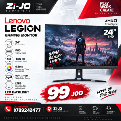 Lenovo Legion R24e 23.8" FHD IPS 180Hz - Gaming Monitor