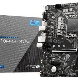 MSI PRO H610M-E DDR4 Motherboard 12th Gen Intel Core LGA 1700 Socket PCIe 4.0 1G LAN M.2 Slots
