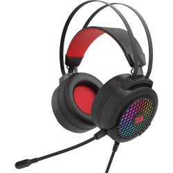 Redragon Carmen H261 RGB Virtual Sound Gaming Headset, Black