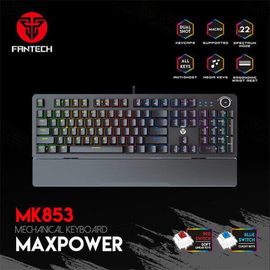Fantech MAXPOWER MK853 Mechanical Gaming Keyboard