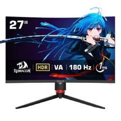 Redragon ZEPHYRION Q2712RVC 27" Fast VA ,1500R Curved ,2560*1440 (2K) ,180Hz