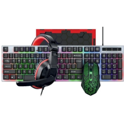 C53 Gaming 4-in-1 Combo: Keyboard, Mouse, Headset & Mousepad
