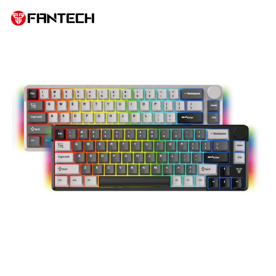 Fantech Mk919 Atom Pro66 Mechanical Keyboard Grey
