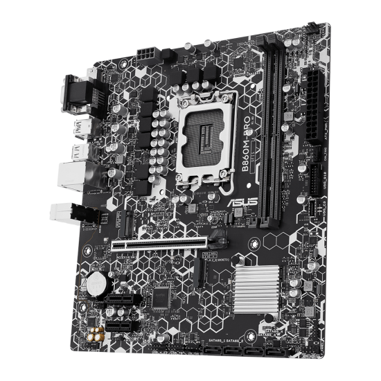 ASUS B860M-BRO DDR5 Support Intel® Core™ Ultra Processors