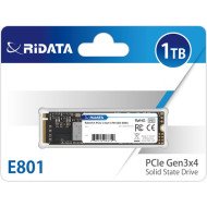 Ridata - 1TB NVMe M.2 PCIe Gen3x4 2280 SSD Internal Solid State Drive 3D NAND Read up to 2200MB/s Write up to 1800MB/s