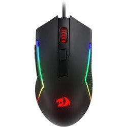 Redragon M616 RGB Gaming Mouse, 10000 DPI Wired Optical Mouse with 6 Programmable Buttons & 8 Backlit Modes, Software Supports DIY Keybinds