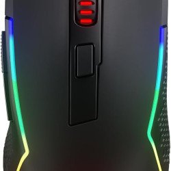 Redragon M616 RGB Gaming Mouse, 10000 DPI Wired Optical Mouse with 6 Programmable Buttons & 8 Backlit Modes, Software Supports DIY Keybinds