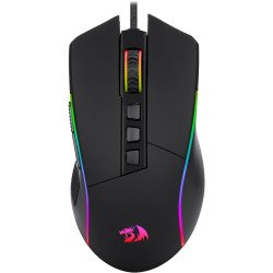 Redragon Gaming Mouse, Wired Gaming Mouse 16,000 DPI Opitacl Sensor, Mouse with Fire Button, Macro Editing Programmable RGB Ergonomic Mouse for Laptap/PC/Mac