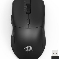 Redragon Wireless Gaming Mouse, 3 Modes Lightweight Wireless Mouse, Full Programmable Buttons, 12000 DPI Software Supports DIY Keybinds, M815-STD