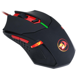 Redragon M601-3 Mouse Gamer, Red LED Backlight USB Cable, 3200 dpi, 6 Buttons, Ergonomic Centrophorus Gaming Mouse for PC.