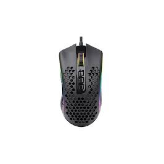Redragon M808 Storm Lightweight RGB Gaming Mouse, 85g Ultralight Honeycomb Shell-Black