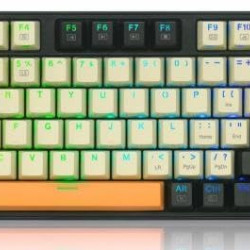 Redragon Wired Mechanical Gaming Keyboard with RGB Backlit, 94 Keys, Programmable Macro Editing, Numeric Pad, Red Switches, Compact Keyboard Mechanical for Pc Mac Ipad, K636CLO