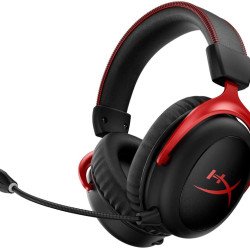 HyperX Cloud II - Gaming Headset, 7.1 Surround Sound, Memory Foam Ear Pads, Durable Aluminum Frame, Detachable Microphone, Works with PC, PS5, PS4, Xbox Series X|S, Xbox One – Red
