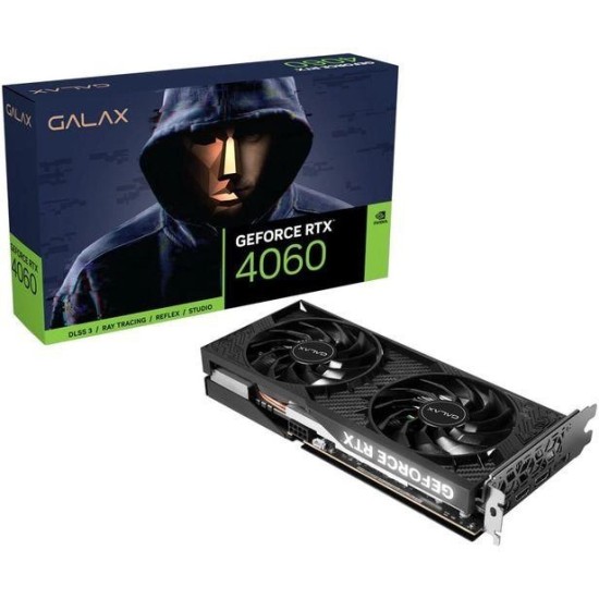 GALAX GeForce RTX 4060 8GB 1-Click OC 2X Graphic Card