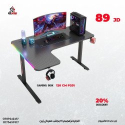 Gaming Desk L Shaped  Corner Table Home Office