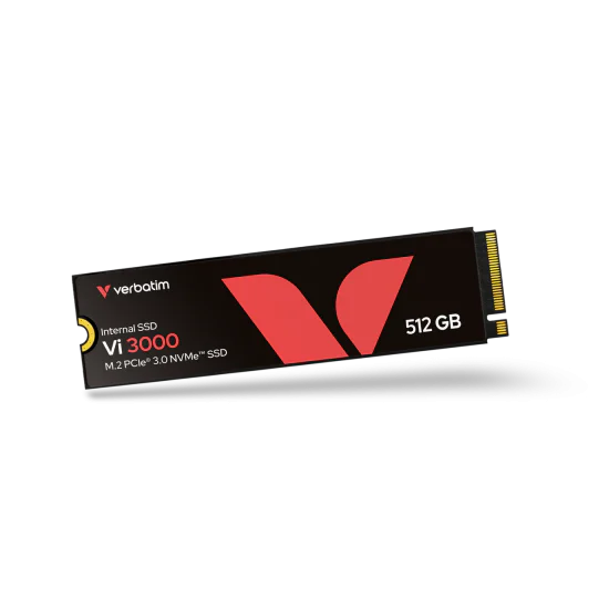 Verbatim Vi3000 PCIe3.0 1TB 最大読込3100MB/s Verbatim Vi3000 1 TB NVMe/PCIe M.2 internal SSD PCIe NVMe 3.0 x4 -