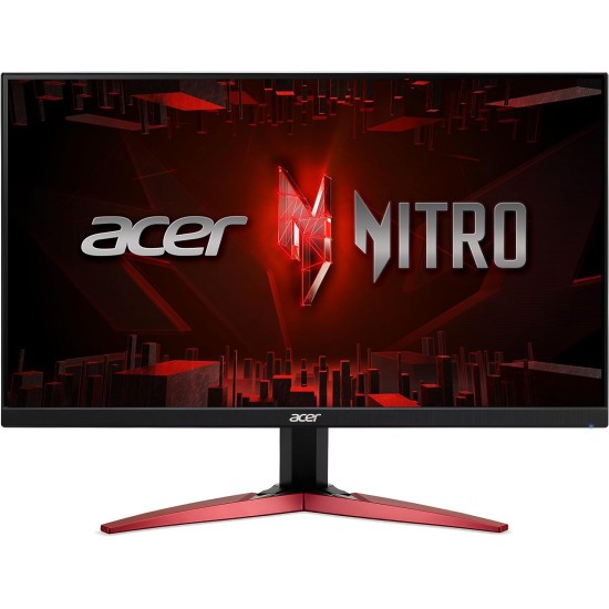 Acer Nitro 27" Full HD 1920 x 1080 PC Gaming IPS Monitor | AMD FreeSync Premium | 180Hz Refresh | Up to 0.5ms | HDR10 Support | 99% sRGB | 1 x Display Port 1.2 & 2 x HDMI 2.0 | KG271 M3biip,Black