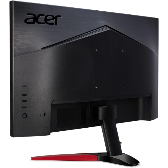 Acer Nitro 27" Full HD 1920 x 1080 PC Gaming IPS Monitor | AMD FreeSync Premium | 180Hz Refresh | Up to 0.5ms | HDR10 Support | 99% sRGB | 1 x Display Port 1.2 & 2 x HDMI 2.0 | KG271 M3biip,Black