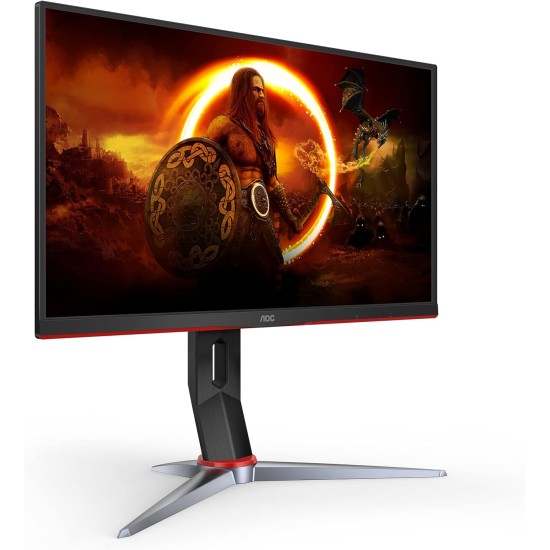 AOC Gaming 27G2SP 27” Frameless Gaming Monitor, FHD 1920x1080, 165Hz 1ms, Adaptive-Sync, Low Input Lag, VESA, Height Adjustable, Xbox PS5 Switch (2021 Model)