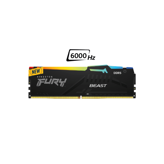 Kingston RAM FURY For Desktop Beast 32 GB 6000MHz DDR5