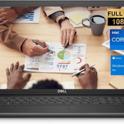 Dell Business Laptop Latitude 3520, 15.6" FHD Display, Intel i7-1165G7, 8GB RAM, 512 SSD, Webcam, USB-C, HDMI, Wi-Fi 6, Windows 11 Pro