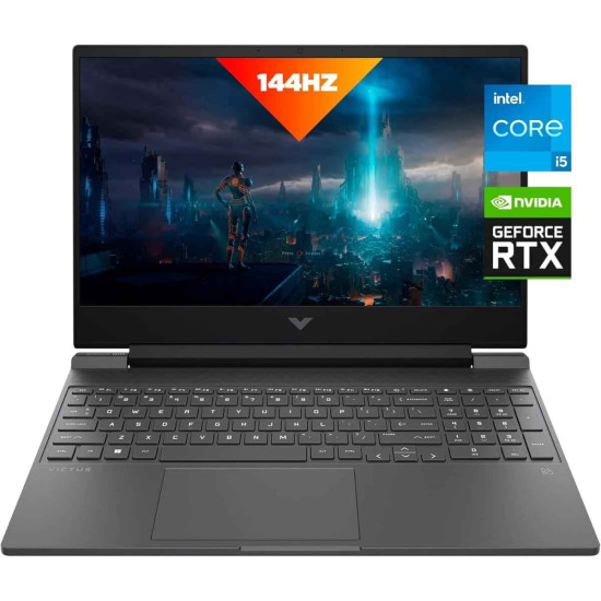 Victus by HP (2024) 15-fa2082wm NEW 13Gen Intel Core i5 8-Cores w/ Nvidia RTX 4050 6GB & 144Hz Display - Mica Silver