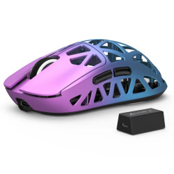 ATTACK SHARK R2 Magnesium Alloy PAW3950 Gaming Mouse 8K (Not Include the Charging Dock) 45g Magnesium Alloy SUPERLIGHT Mouse, PixArt PAW3950 Gaming Sensor, 8000Hz Wireless Polling Rate, 6 Adjustable D