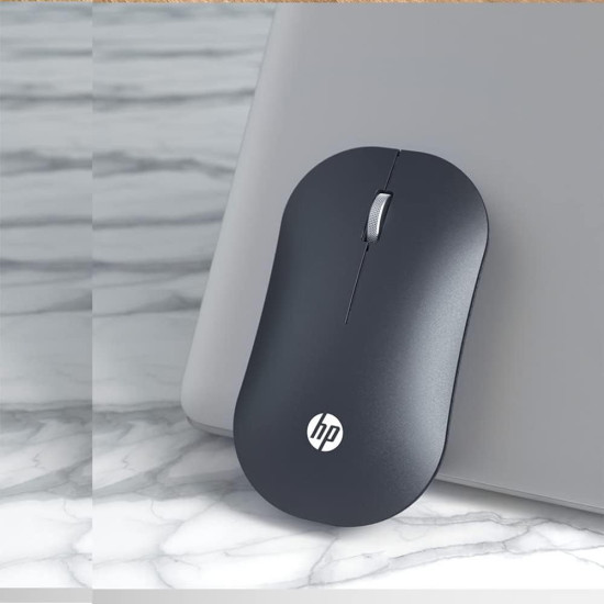 Hp DM10 2.4Ghz Bluetooth Wireless Wireless Mute Mouse (Black)