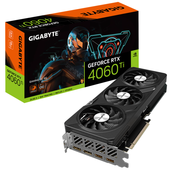 GIGABYTE GeForce RTX 4060 Ti GAMING OC 8GB GDDR6 - Graphics Card