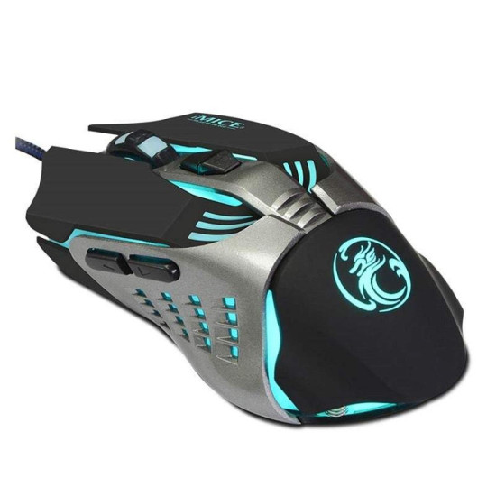 Type: wired optical gaming mouse. 7 buttons, including two side buttons, for more convenient operation. The Max DPI: 4000 DPI. Four adjustable CPI: 800-1200-2400-3200 CPI.