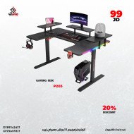 Gaming Desk U Shaped  Corner Table Home Office