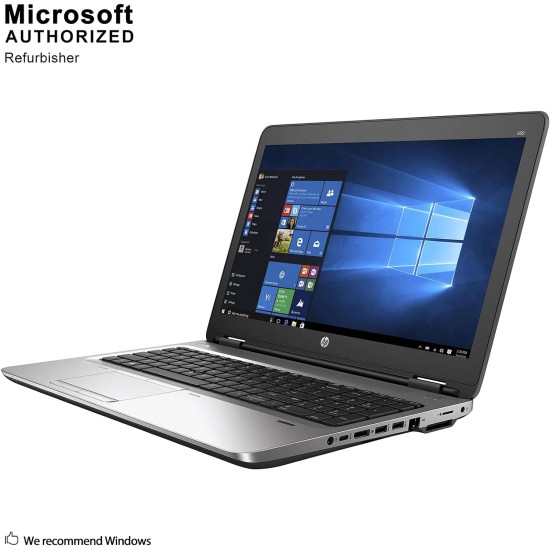 HP ProBook 650 G2 15.6 Inch Business Laptop PC, Intel Core i5 6300U up to 3.0GHz, 8 GB DDR4, 256 GB SSD