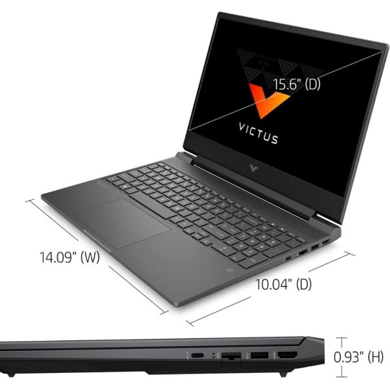 Victus by HP (2022) 15-fa0031dx NEW 12Gen Intel Core i5 8-Cores GTX 1650 w/ 144Hz Display - Mica Silver