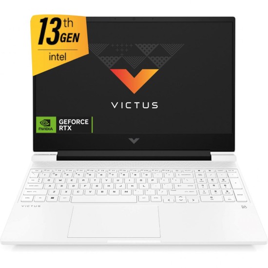 Victus Gaming Laptop 15-fa1147ne 13th Gen Intel Core™ i5-13420H High-Perform. Processor NVIDIA GeForce RTX™ 2050 GPU 15.6" 144Hz FHD - Ceramic white