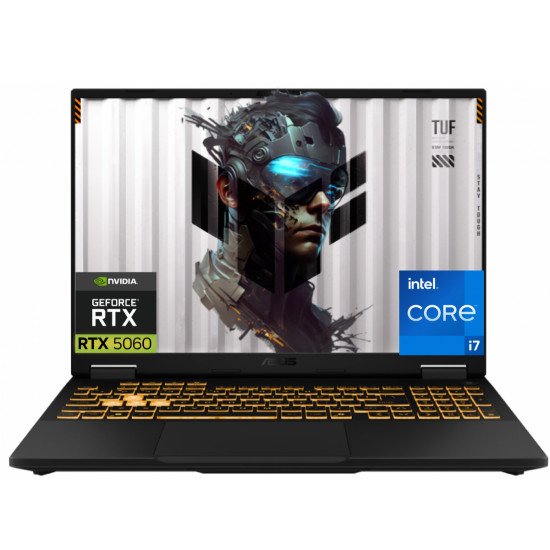 NEW 2025 Laptop ASUS TUF Gaming F16 14th Gen Intel Core i7 14650HX Processor 5.2 GHz NVIDIA® GeForce RTX™ 5060 Laptop GPU 8GB GDDR7 16-inch FHD+ 165Hz IPS-level - 32 GB RAM SSD 1000 GB