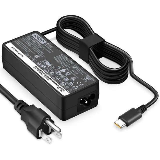 شاحن لينوفو تايب سي 45 واط Adapter Charger Lenovo 20V 2.25A 45W Type C