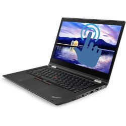 LENOVO ThinkPad X380 Yoga 13.3" FHD, Core i5-8350U 1.7GHz, 16GB RAM, 256GB Solid State Drive, Windows 11 Pro 64Bit, CAM, Touch, (Renewed)