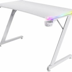   RGB Gaming Desk, 1200x600x740mm White gaming desk