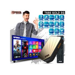 سبايدر T666 جولد 5G ريسيفر
