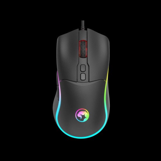 7200 DPI Gaming Mouse with RGB Backlights 7 programmable buttons to gain a competitive edge RGB backlights to create gaming ambience 6 adjustable DPI levels to meet your needs Customizable driver software Ergonomic design for Long time use
