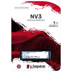 Kingston NV3 1TB M.2 2280 NVMe SSD | PCIe 4.0 Gen 4x4 | Up to 6000 MB/s