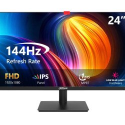 DAHUA LM24-A221Y 24” IPS Full HD up to 144Hz 1ms 99% sRGB Ultra-Narrow Bezel w/ VGA & HDMI Interface ,
