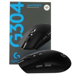 Logitech G304 Lightspeed Wireless Gaming Mouse, Hero Sensor, 12,000 Dpi