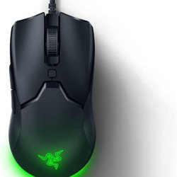 Razer Viper Mini - Wired Gaming Mouse for PC/Mac (Ultralight 61g, Ambidextrous, Speedflex Cable, 8500 DPI Optical Sensor, Chroma RGB Illumination) Black