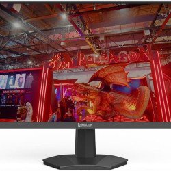 Redragon AZUR-III Gaming Monitor, 24" IPS Flat Panel Display, FHD Resolution, 200Hz Refresh Rate, 1ms MPRT Response Time, FreeSync, Borderless, 250nits, Tilt Adjustable, Black | GM24X5IPS