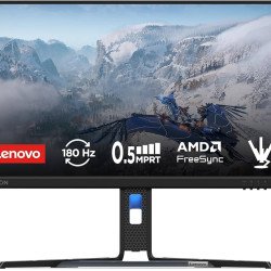 Lenovo Legion R24e 24" IPS Full HD 180Hz up to 0.5ms 99% sRGB 300 cd/m² Eye Comfort AMD FreeSync w/ HDMI 2.1 & Display Port & Full Adjustable Stand