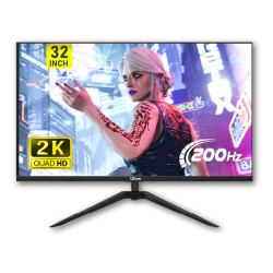 UDORE Curved UD-32 200Hz 2K QHD Monitor / HDMI, DP & USB / FHD