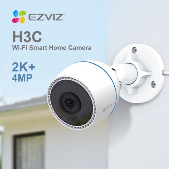 Ezviz H3C Full Color 2K 4MB Resolution Outdoor Wi-Fi camera