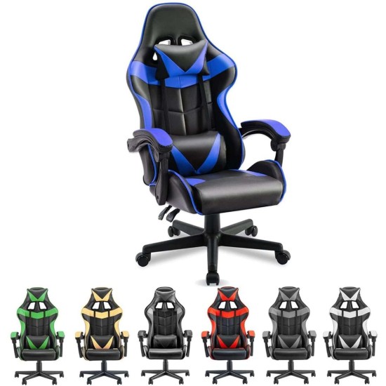 The wolf Gaming Chair Massage, Foot Rest